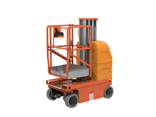 high Efficiency All Electric Vertical Mast Lifts Streamlined Maintenance