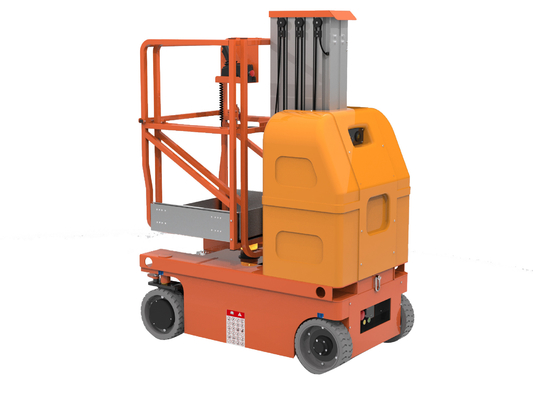 high Efficiency All Electric Vertical Mast Lifts Streamlined Maintenance