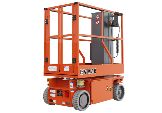 Electric Compact Vertical Mast Lifts Light Structure With A Compact Design