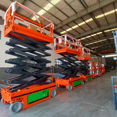 Self Propelled Electric Big Scissor Lifts ASE Series 5m~16m High Performance