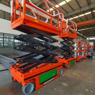 Self Propelled Electric Big Scissor Lifts ASE Series 5m~16m High Performance