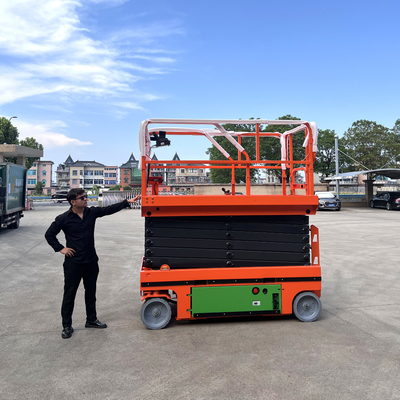Self Propelled Electric Big Scissor Lifts ASE Series 5m~16m High Performance