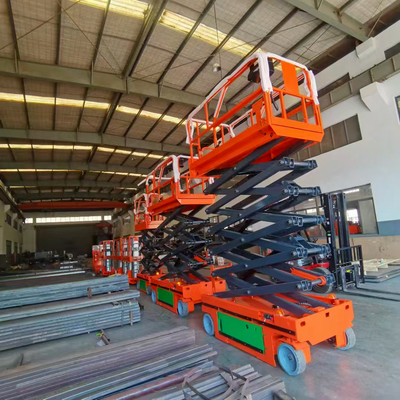 Self Propelled Electric Big Scissor Lifts ASE Series 5m~16m High Performance