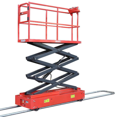 High Flexibility  Scissor Lifts Vegetable Pickers For Greenhouse