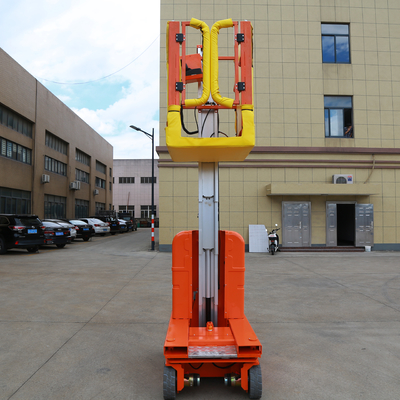 Self Propelled Electric Tiltable Vertical Mast Lifts  For Factory Workshops