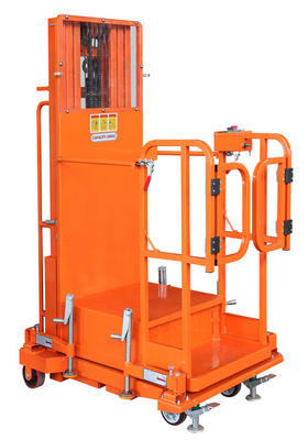 Push Around Aerial Order Pickers T Series 4.7m ~ 6.5m  Large Load Capacity