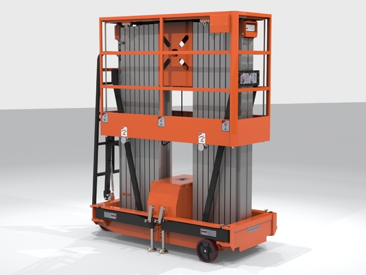 High Durability Electrical Double Mast Lift DL Series 8.0m ~ 16.0m