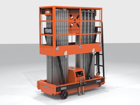 High Durability Electrical Double Mast Lift DL Series 8.0m ~ 16.0m