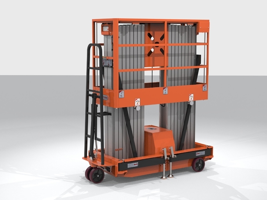 High Durability Electrical Double Mast Lift DL Series 8.0m ~ 16.0m