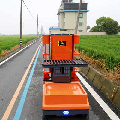 All-Electric Stock Picker Vertical Mast Lifts Light Structure Compact Design